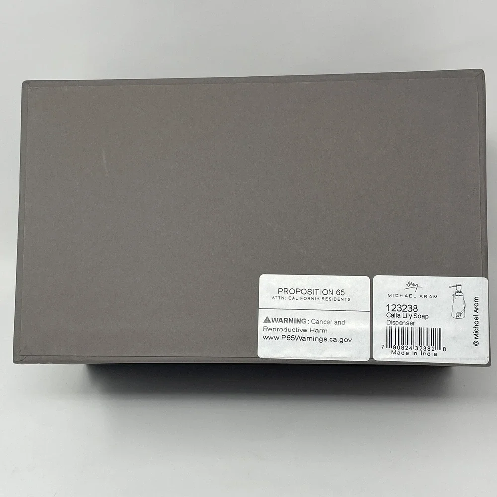 Michael Aram EMPTY BOX for REPLACEMENT / GIFT - 123238 Calla Lily Soap Dispenser